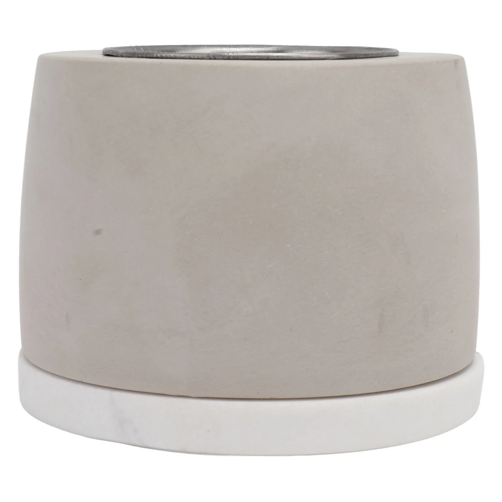 Small Fire Pitsfor Outside Tabletop Fire Pit Portable Stainless Steel Layer Marble Base Long Burning Time Alcohol Fire Pit Tabletop for Outdoor