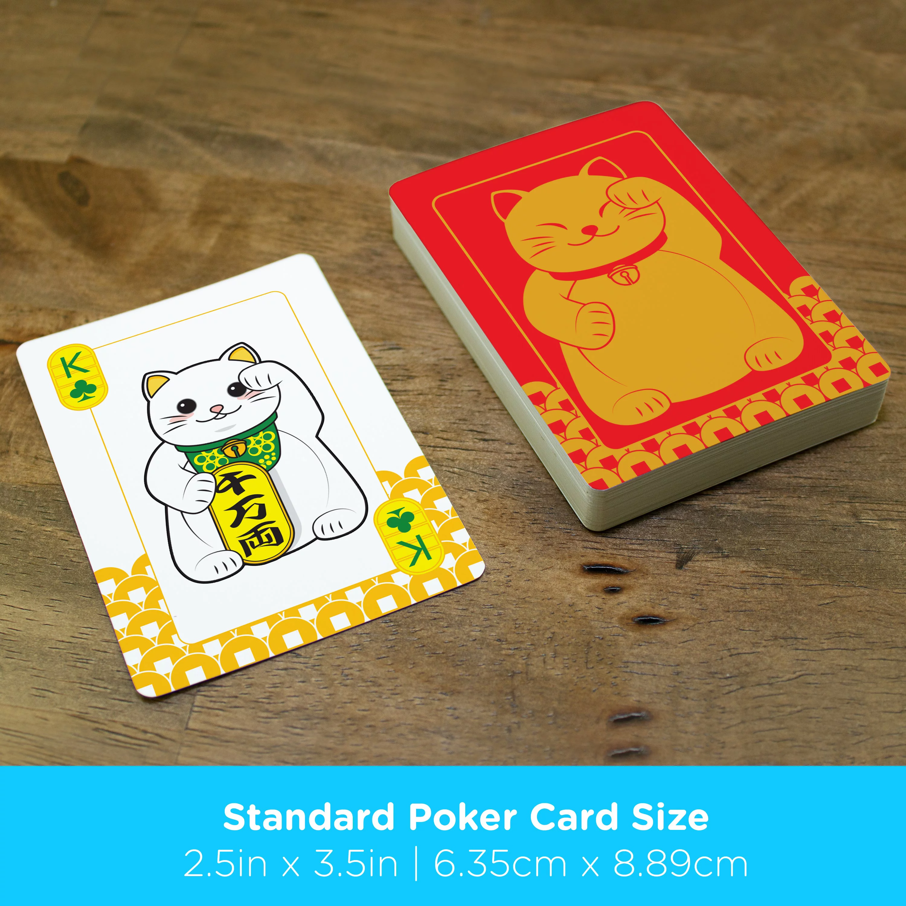 Lucky Cat Playing Cards by alliance Entertainment