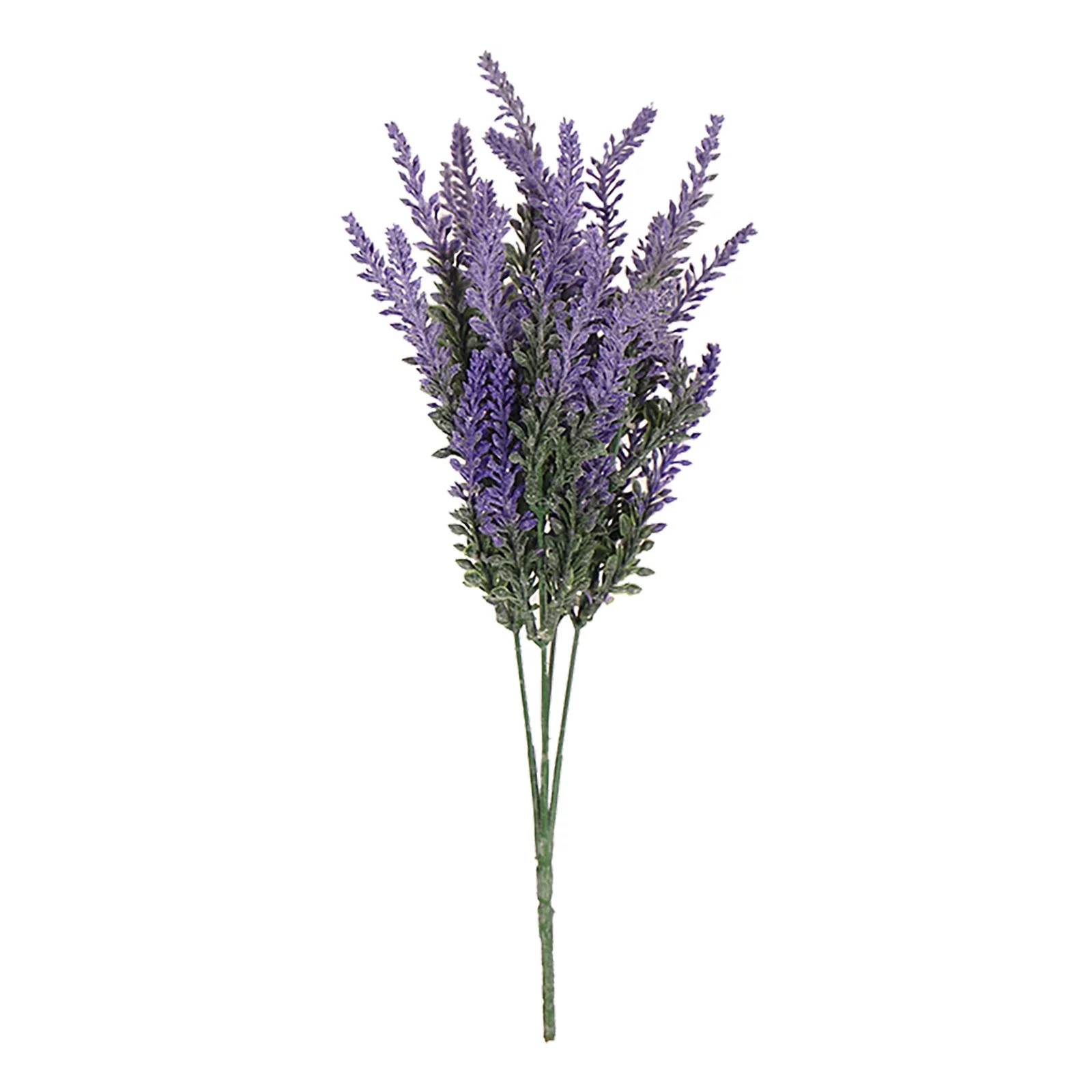Yeetfub Fake Flowers for Outdoors Artificial Lavender Flowers Bouquet Plastic Purple Lavender For Wedding Home Decor Office Garden Patio Decoration for Wedding Home Faux Flowers Bulk