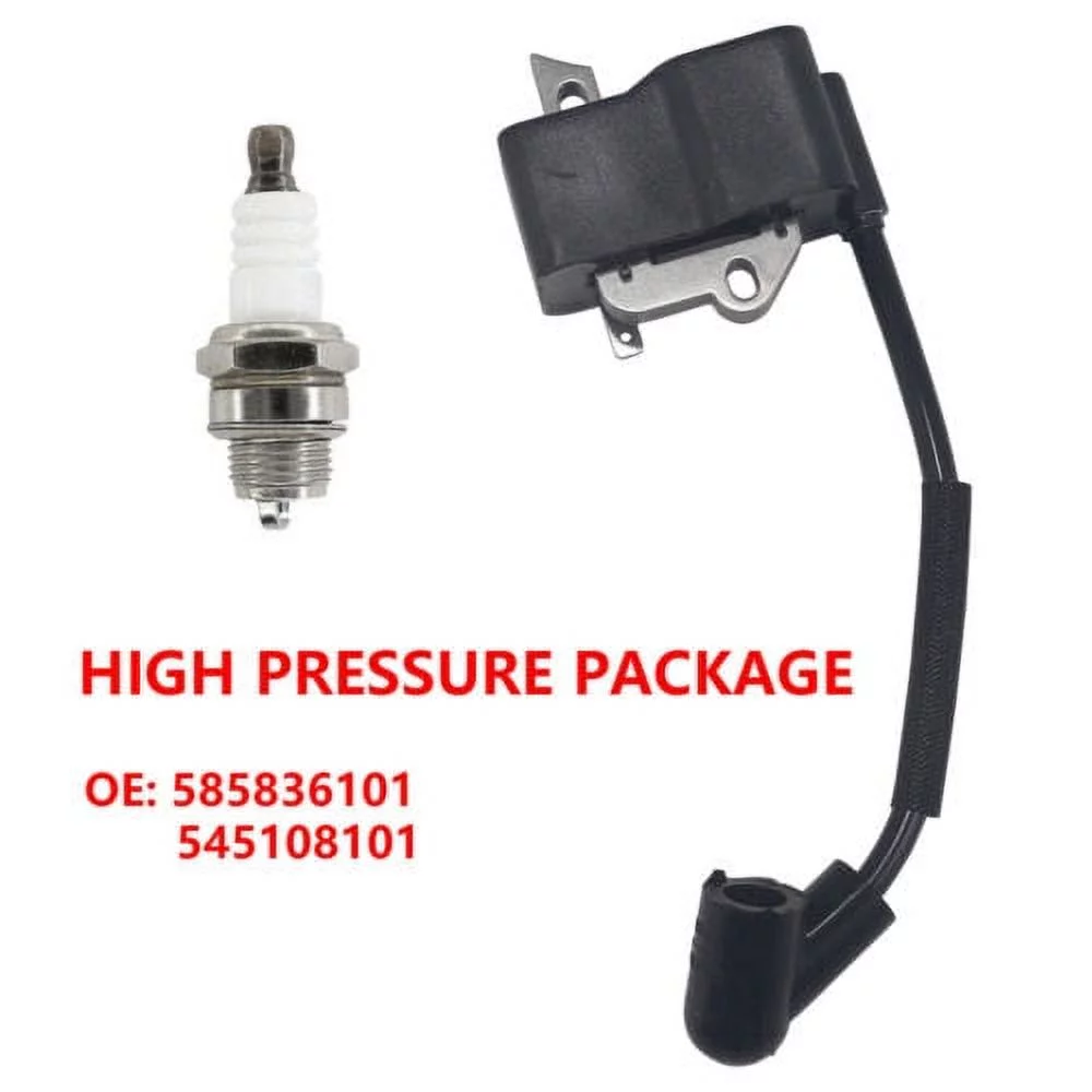 Jinyi 545108101 Ignition Coil For Husqvarna 125B 125BVX HB281 Blower 585836101