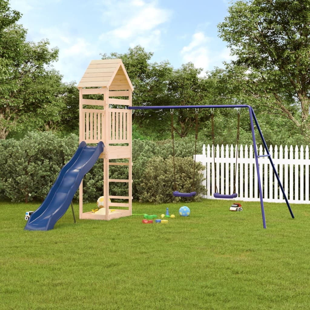 Irfora Playset Solid Wood Pine