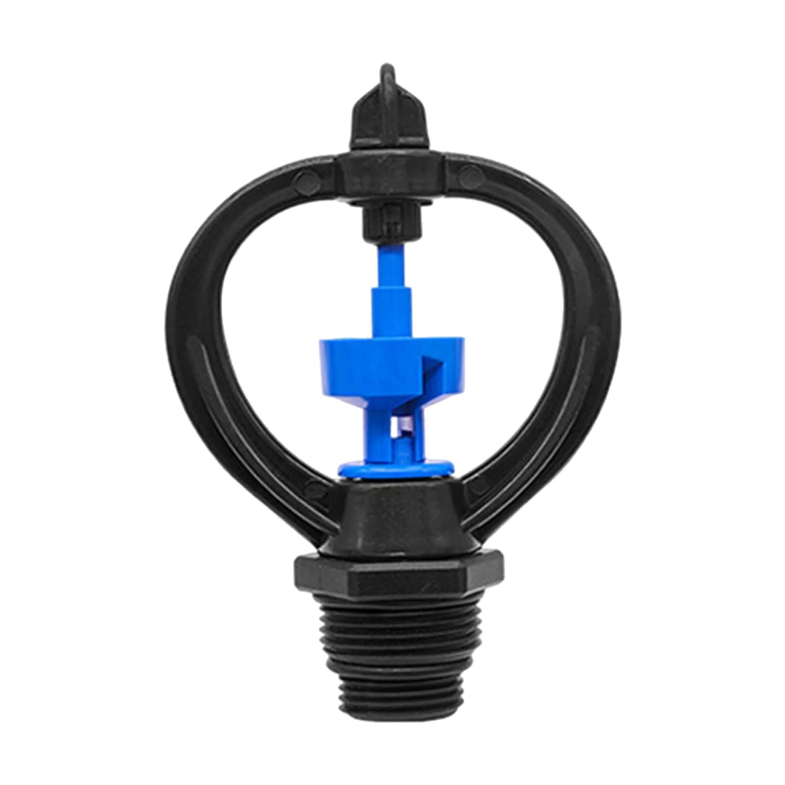 Miulika 5x360 Degrees Lawn Irrigation Watering Sprinkler for Lawn Greenhouse Gardening A