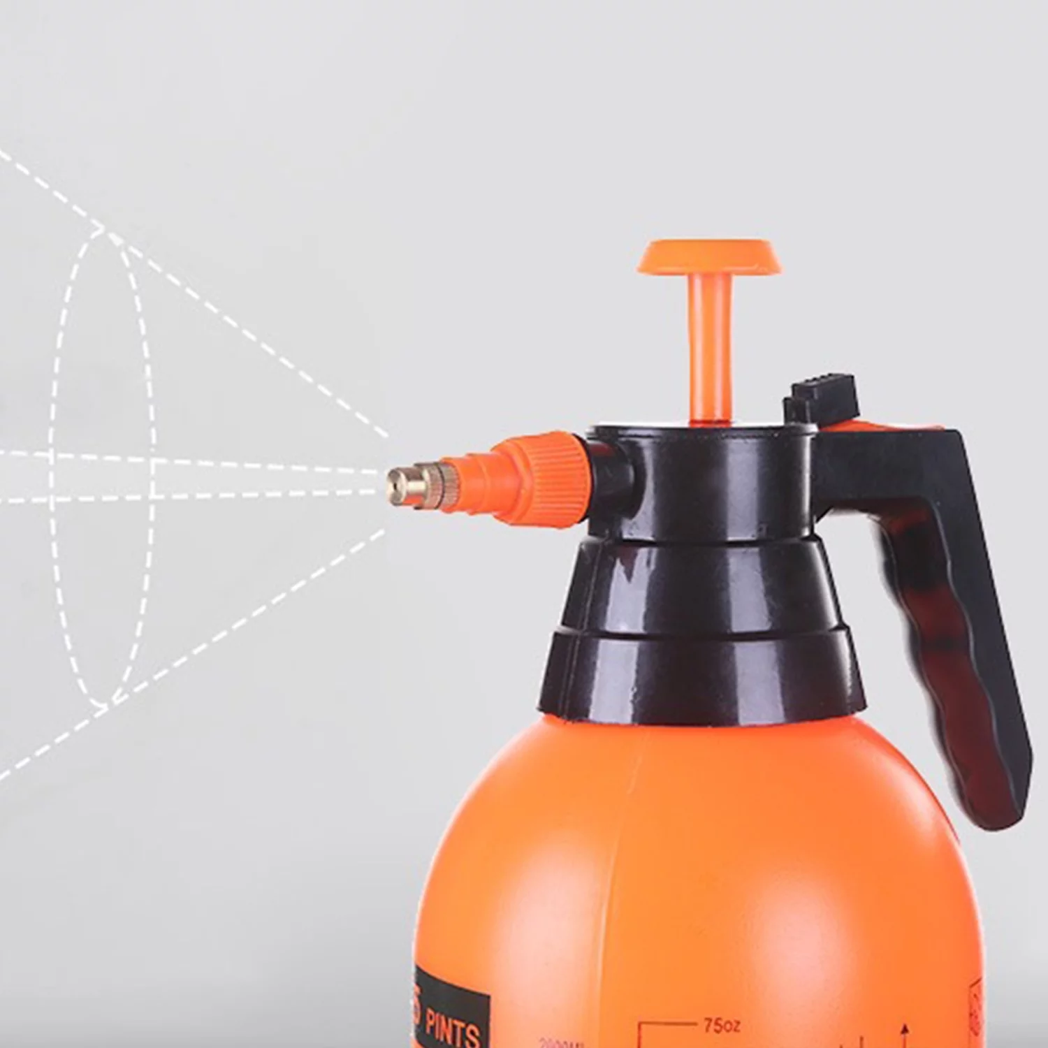 Arealer Sprayer Pump,Bottle Sprayer Lawn Mister Sprayer Sprayers Pressurized Lawn Mister Water Sprayers Pressurized Plant Water Mister Sprayer Pump Handheld Water Plant Water Spirastell Lawn Pump 2l