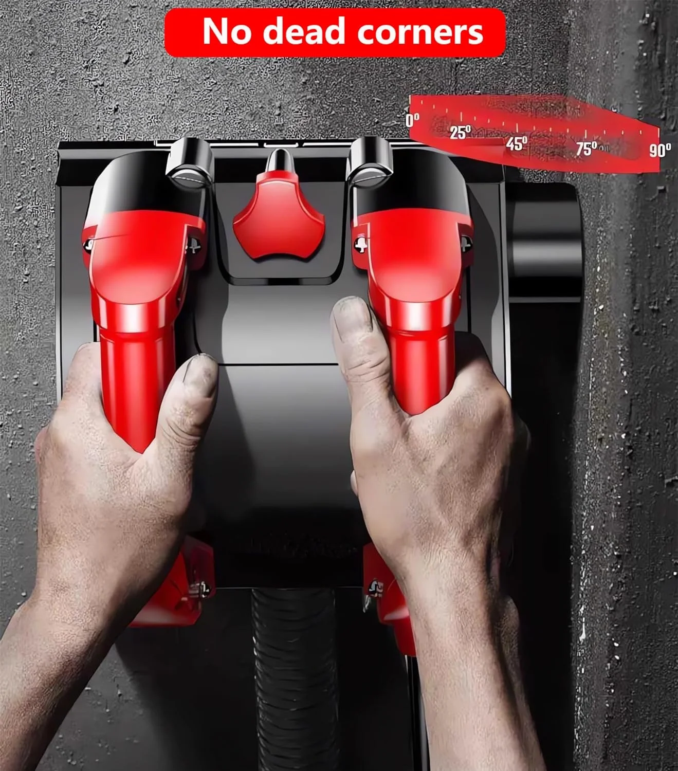 Electric Wall Planer Putty Concrete Wall Renovation Shovel Gray Machine Cutting Depth 1-4mm