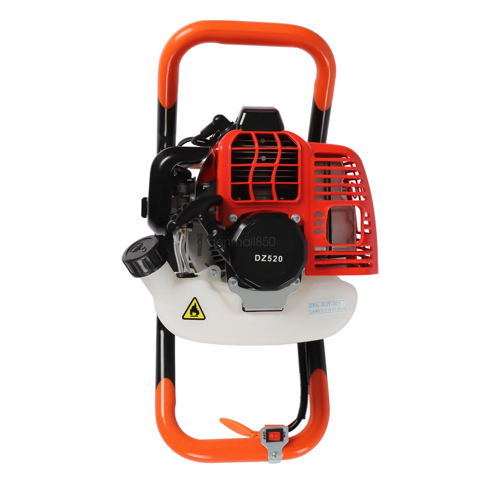 SHZICMY 2-Stroke Gas 52CC Powered Earth Auger Post Fence Hole Digger Powerhead Engine!