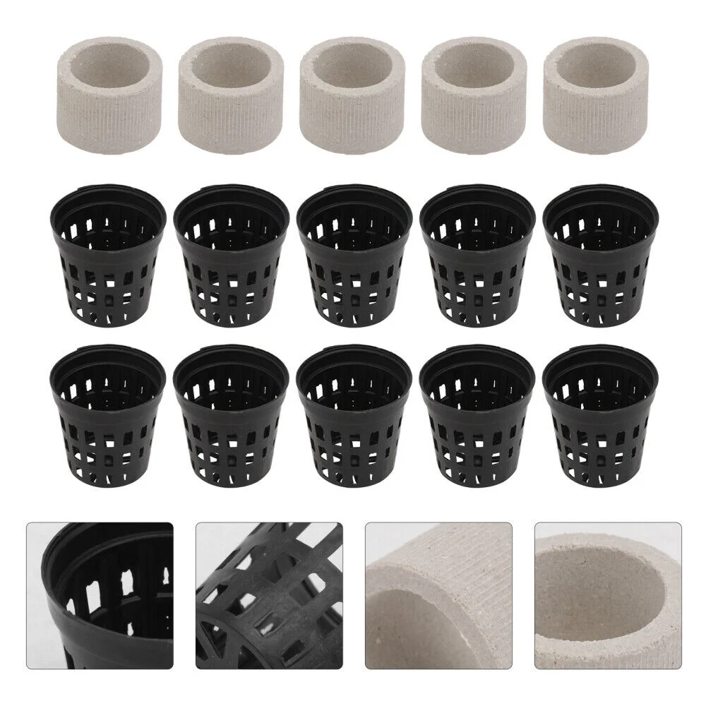 15 Pcs Nettie Pots Aquarium Water Plant Cup Aquatic Plants Colonizations