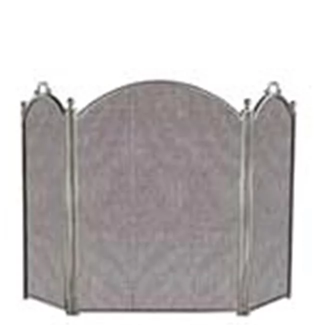 Woodeze 5US-7539-MD 3 Fold Screen - Satin Pewter