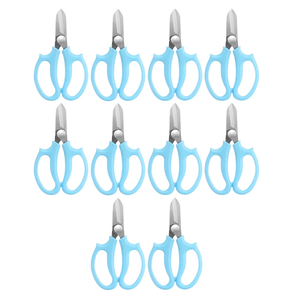 Dadypet Flower Scissors, 10 Piece Garden Shears Set with Comfortable Handle, Trimming Plant Scissors