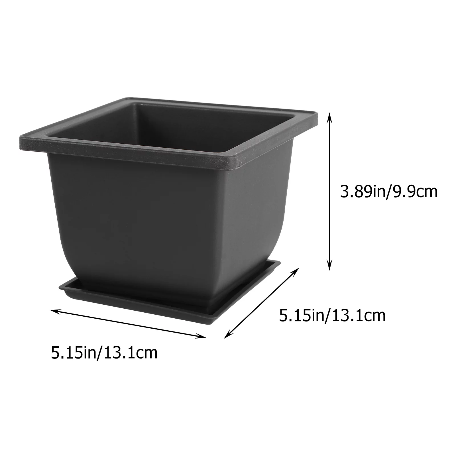 Etereauty Pot Cactus Bowl Succulents Planter Plant Pots Flower Small Air Containers Container Nursery Bonsai Plastic
