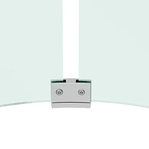 WO Home Furniture Round Tempered Glass Fire Pit Guard Kit for Outdoor Fire Pit Fire Protection 17