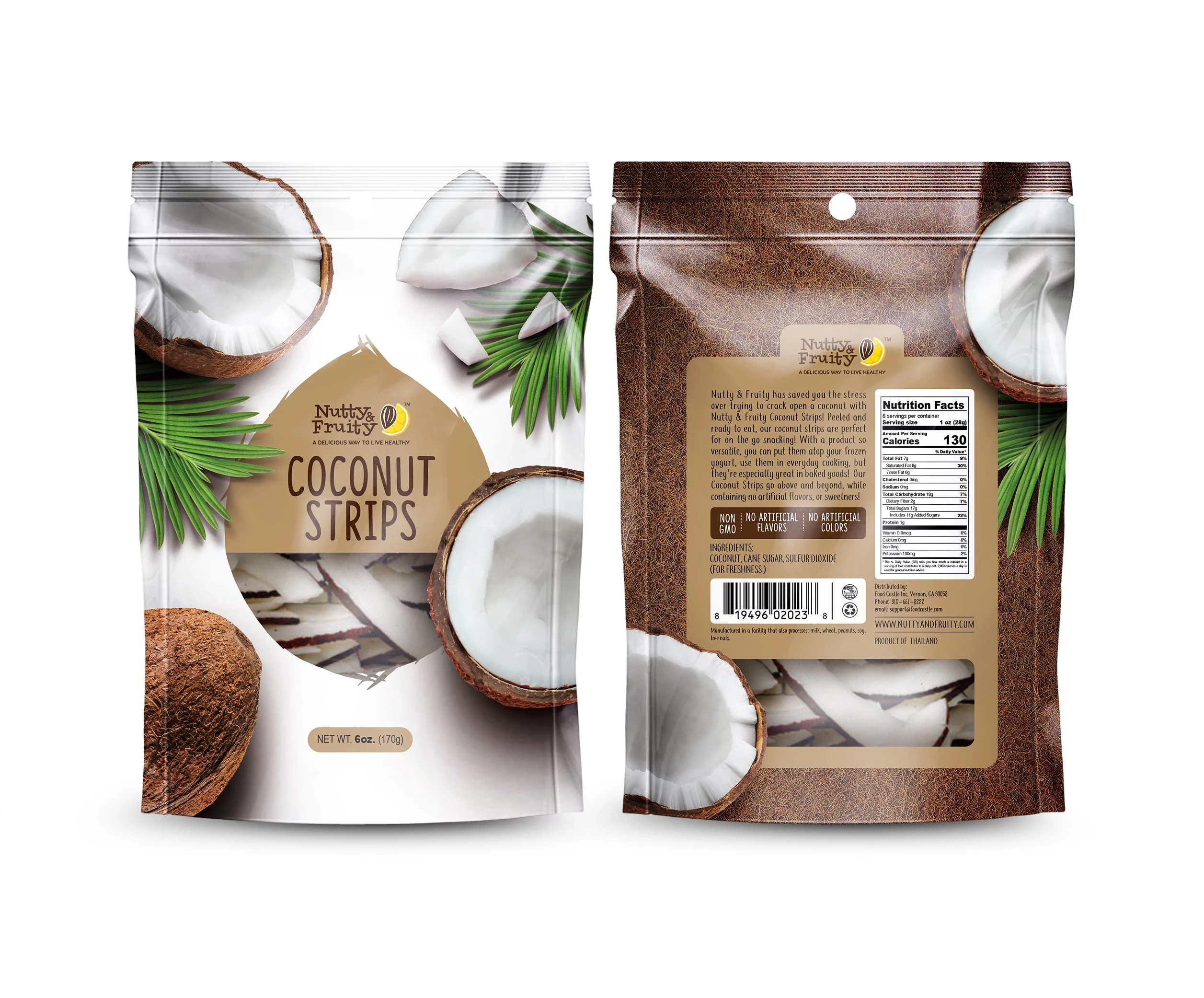 Nutty & Fruity Coconut Strips