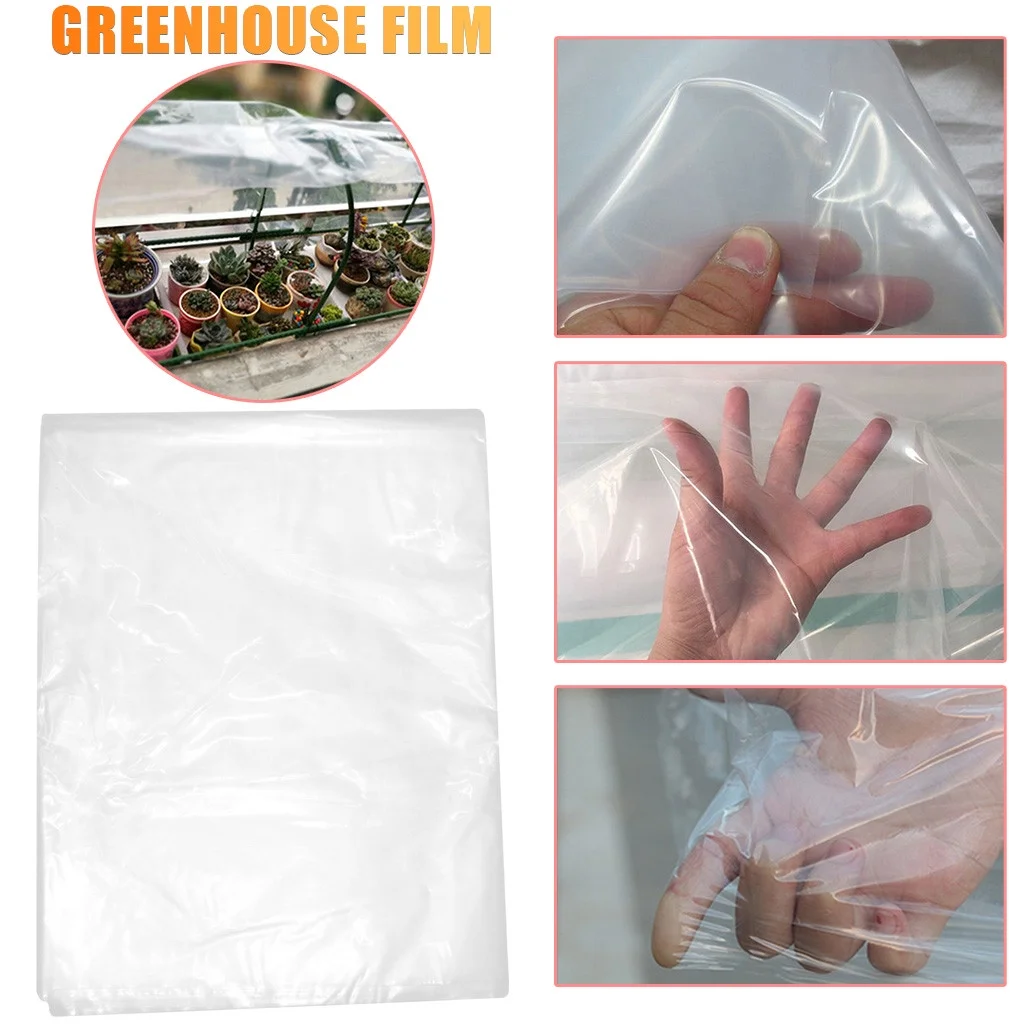 GBSELL Home Clearance Clear Plastic Film Greenhouse Polyethylene Covering Greenhouse Film Gifts for Women Men Mom Dad