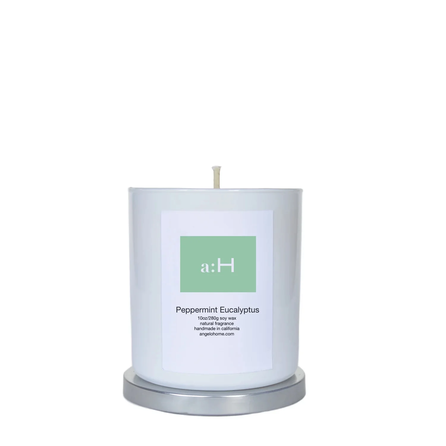 a:H Scented Candle - Peppermint Eucalyptus