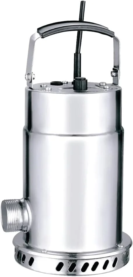 Leo Pump Stainless Steel Waterfall Pump LSC-370S Durable, Efficient, and Safe for Aquatic Life - Ideal for Continuous Duty Operation - 1/2HP, 115 Volt, 6.0A