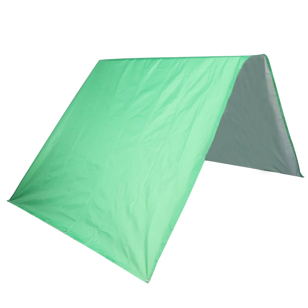 Viccilley Roof Canopy Outdoor Swing Cover Kids Playground Roof Canopy Patio Swing Cover 190T Polyester Taffeta Waterproof Cover Replacement Tarp Sunshade for Garden Patio(Green)