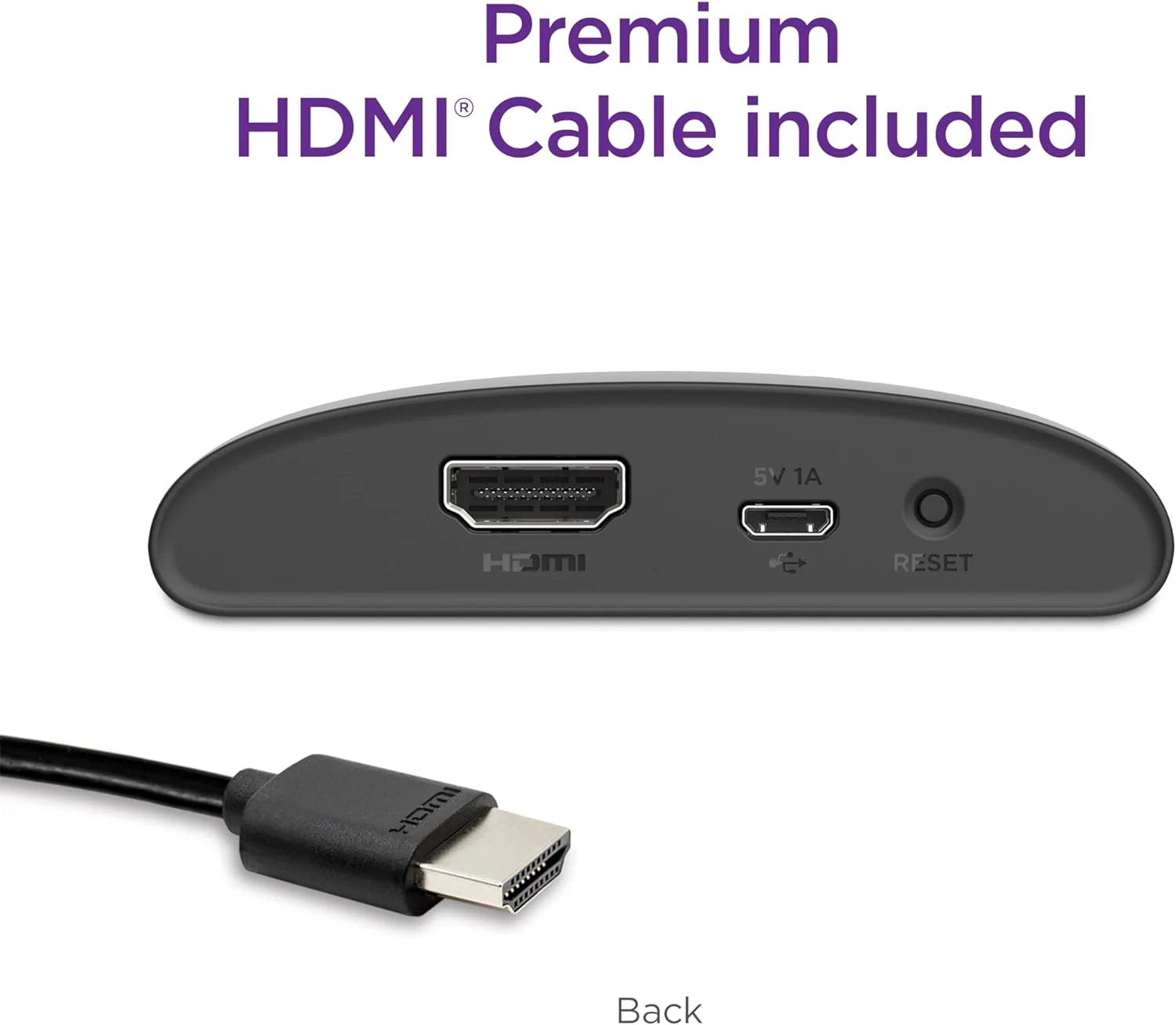 Roku Express (New) | HD Roku Streaming Device with Simple Remote (no TV controls), Free & Live TV