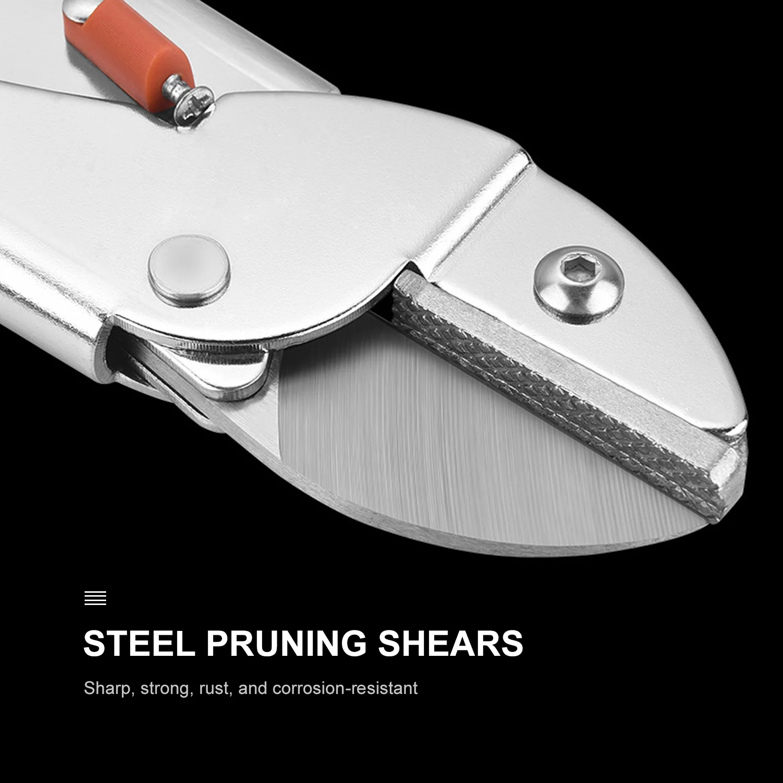 Aibecy Secateurs Steel Blade Pruning Shears with Ergonomic Handles Gardening Pruning Scissors Bonsai Cutters Professional Gardening Hand Tool Scissors Kit for Plants Rose Flowers Fruit Trees