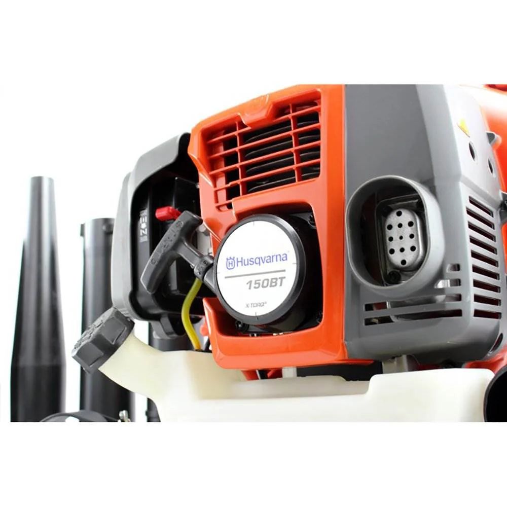 Husqvarna 150BT 50cc 2 Cycle Gas Commercial Leaf Backpack Blower with Harness
