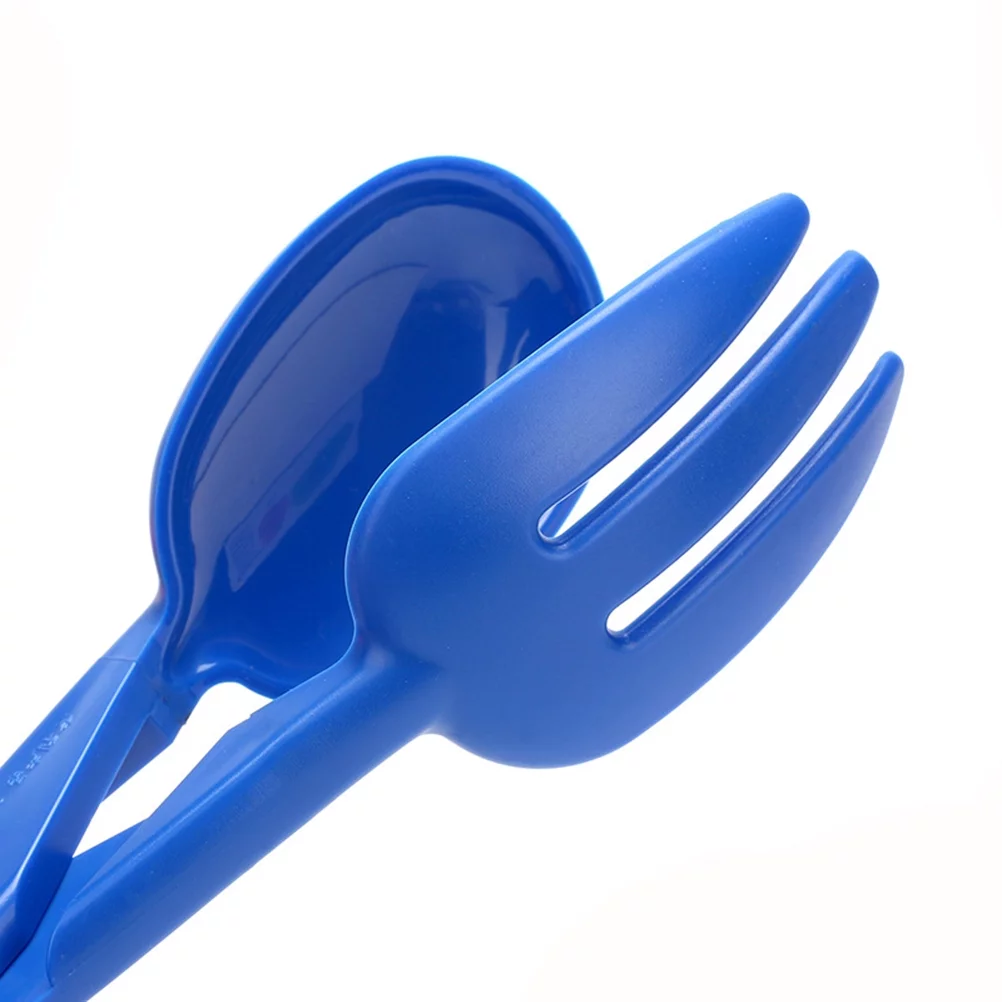 Plastic Portable Dog Poop Picker Scissor Clamp Type Pet Pooper Scooper for Dogs Puppy Cat Waste Poop Pick Up Cleaning Shovel Tools (Blue)