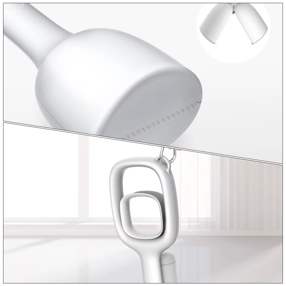 Puppy Dog Poop Shovel Dog Poop Picker Dog Excrement Clip Toilet Detergent White Plastic