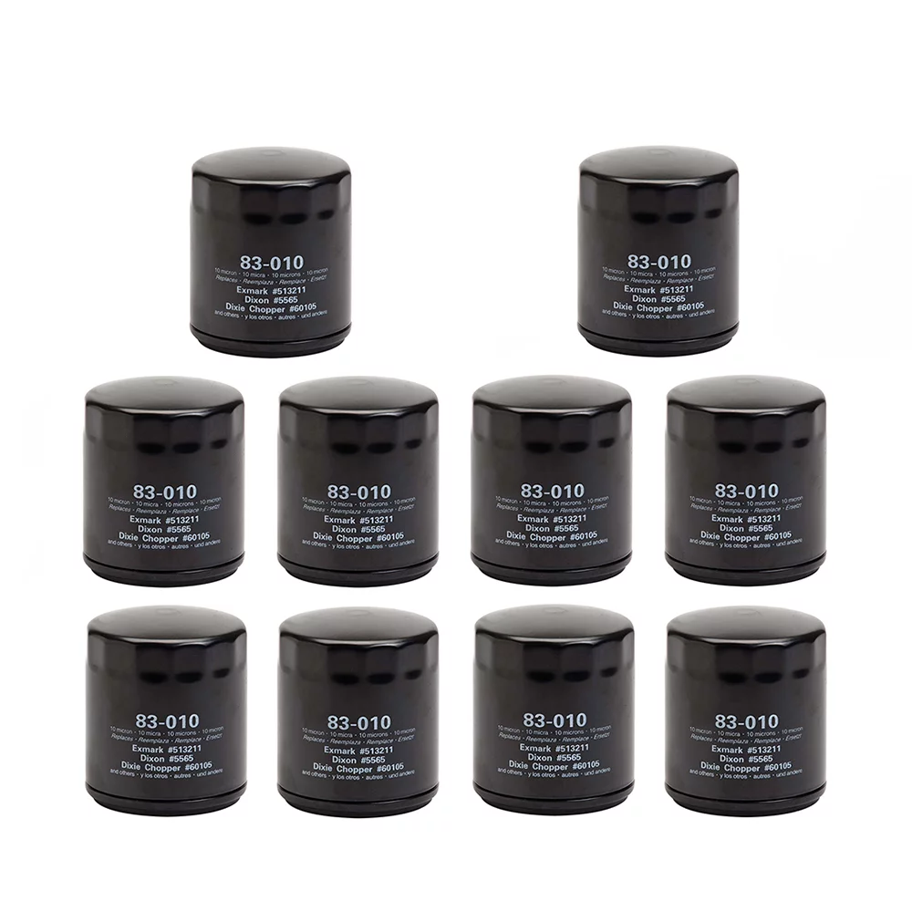Oregon 83-010 10pk Transmission Oil Filter Exmark Honda Dixie Chopper Hustler 513211