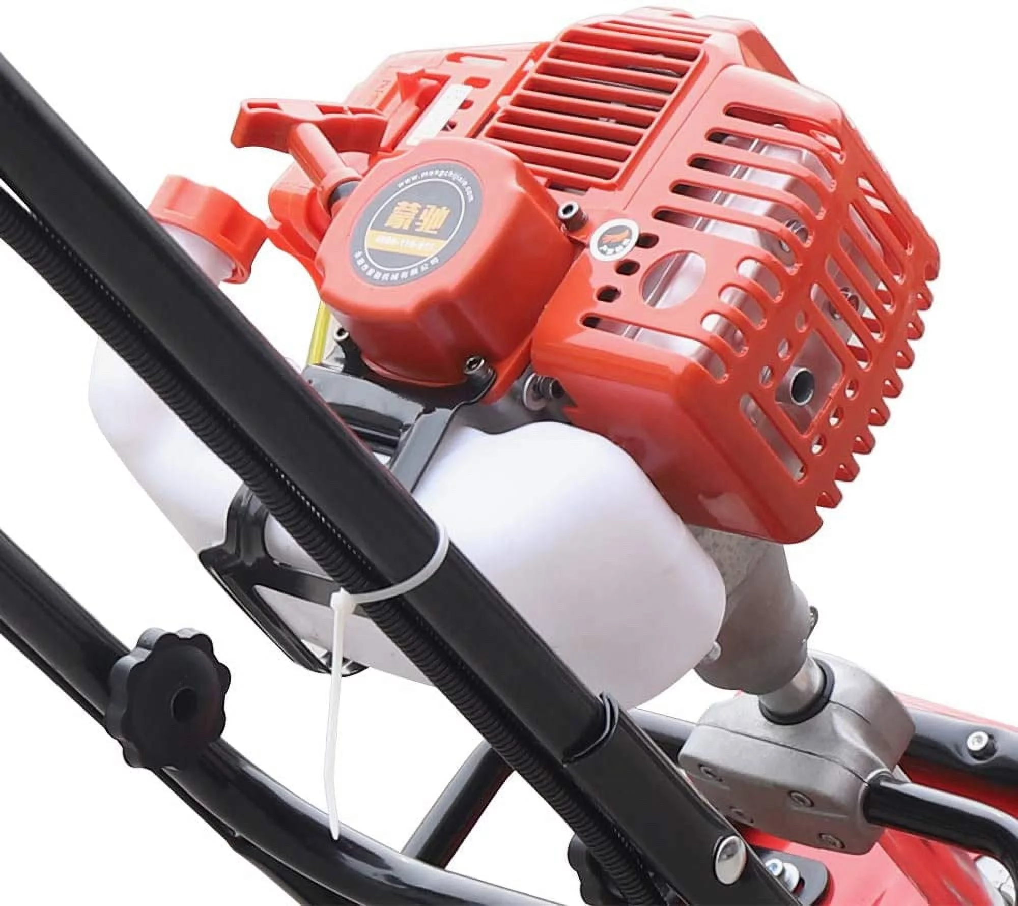 Fetcoi Hand-Pull Recoil Hand Push Soil Micro Tiller ZN-8001 1F44F-5 Engine 52CC Cordless Cultivator & Tillers