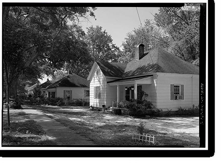 Historic Framed Print, 800 Elm Street (House), 800 Elm Street, La Grange, Troup County, GA, 17-7/8