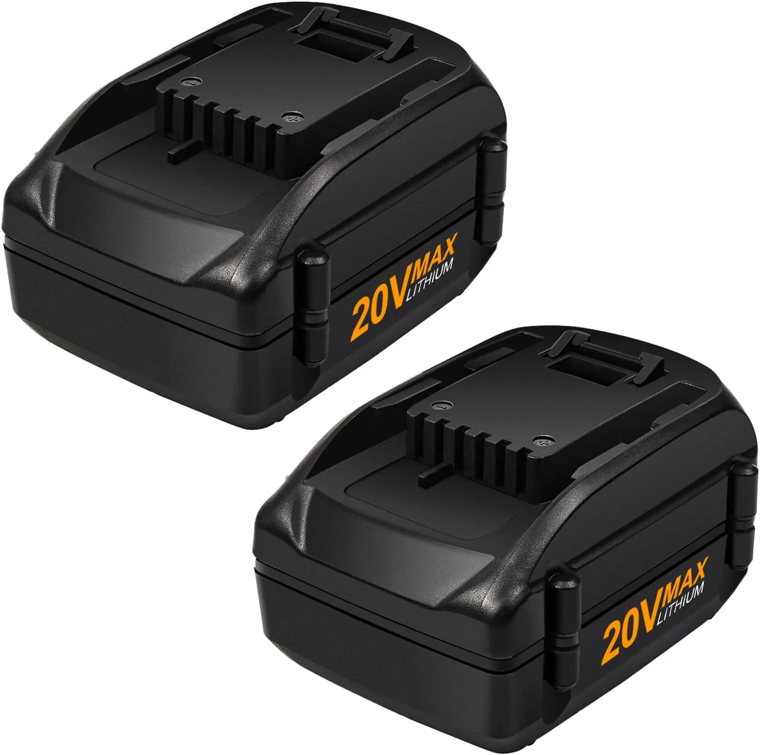 2Packs 6.0Ah Replacement For Worx 20 Volt Lithium Battery WA3578 WA3525 WA3520 WA3575 WG151s WG155s