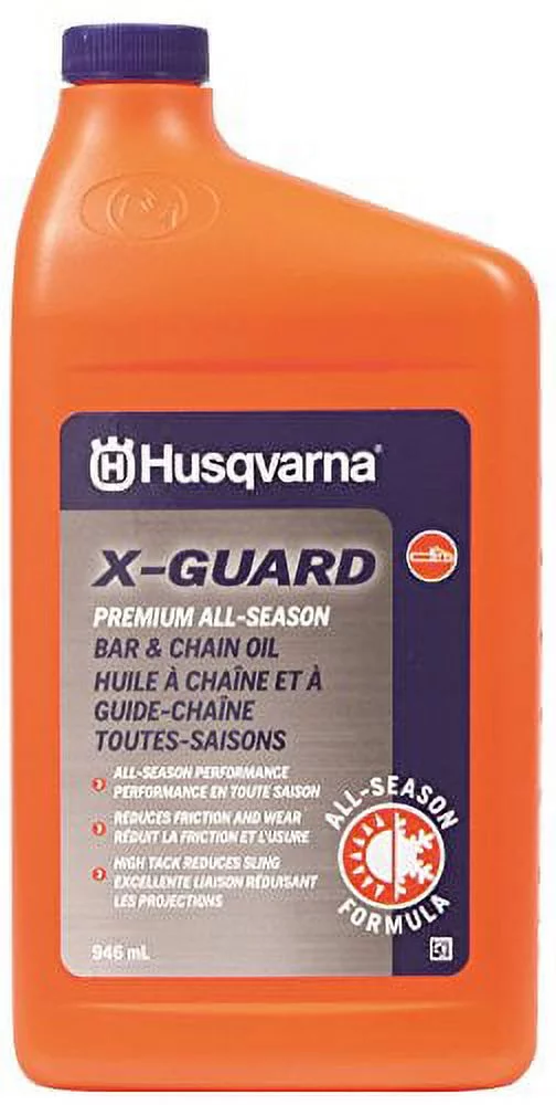 Husqvarna X-Guard Bar and Chain Oil 32 oz.