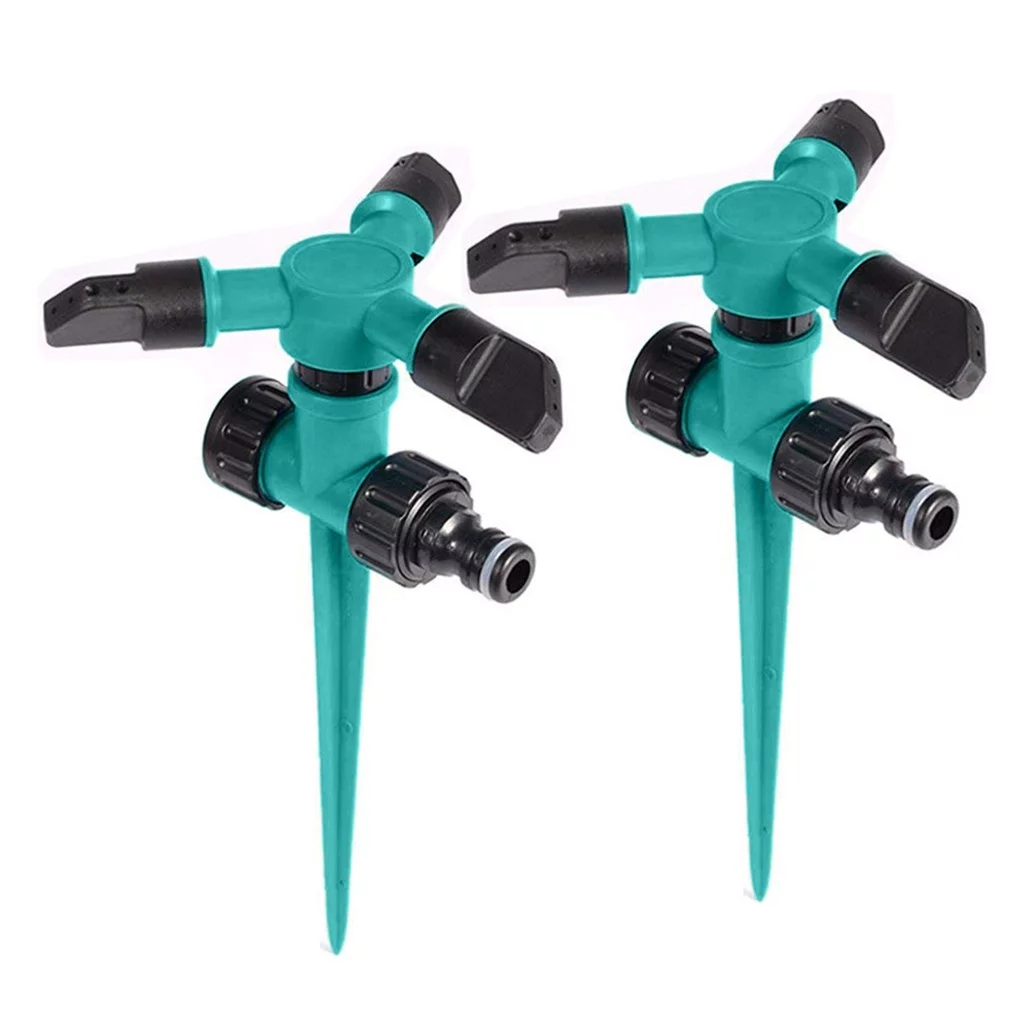 Lawn Sprinkler Automatic 360° Rotating Garden Water Sprinklers Lawn Irrigation