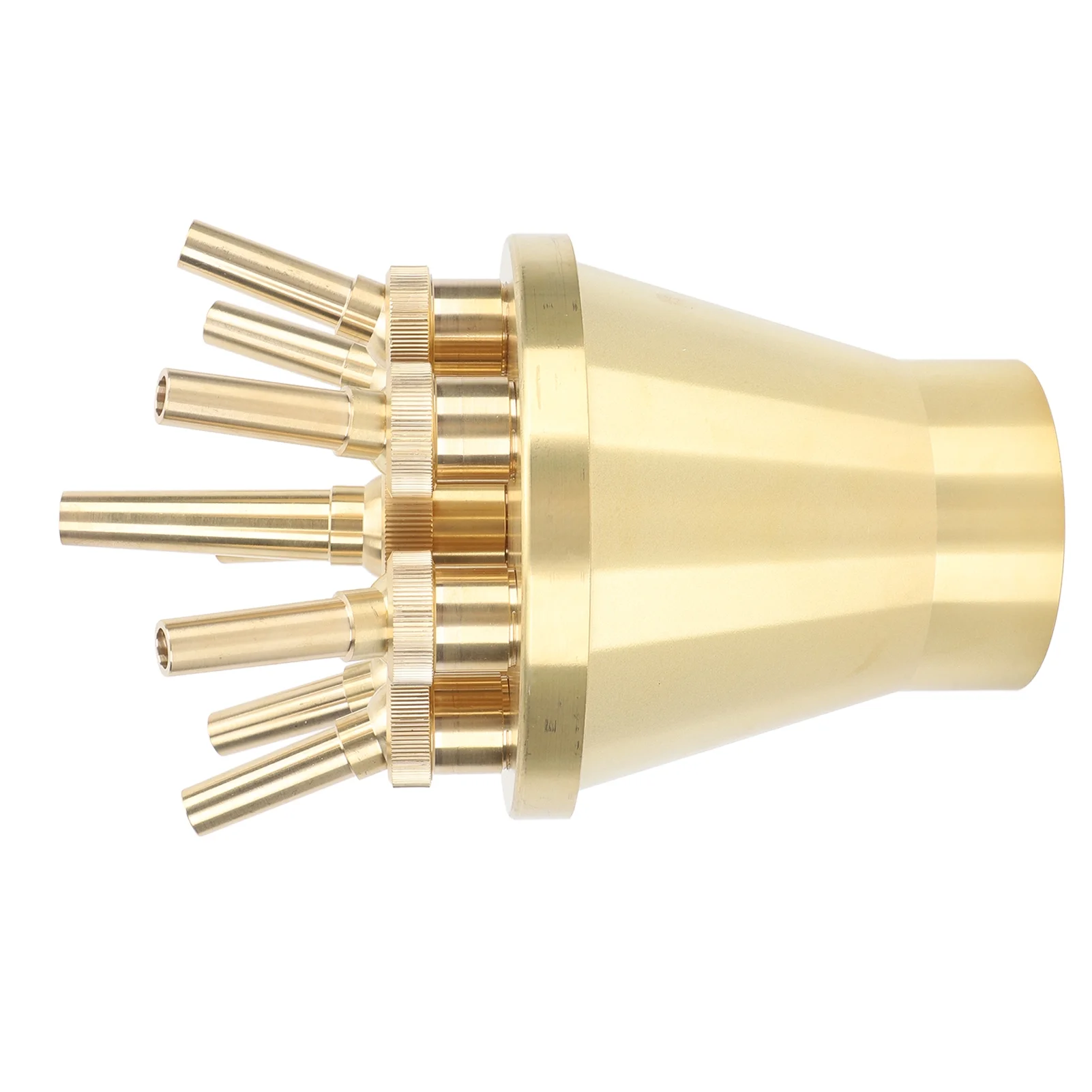 Water Fountain Nozzle, Universal Copper Direct Spraying Adjust Pool Sprinkler Head for Garden(G3”)