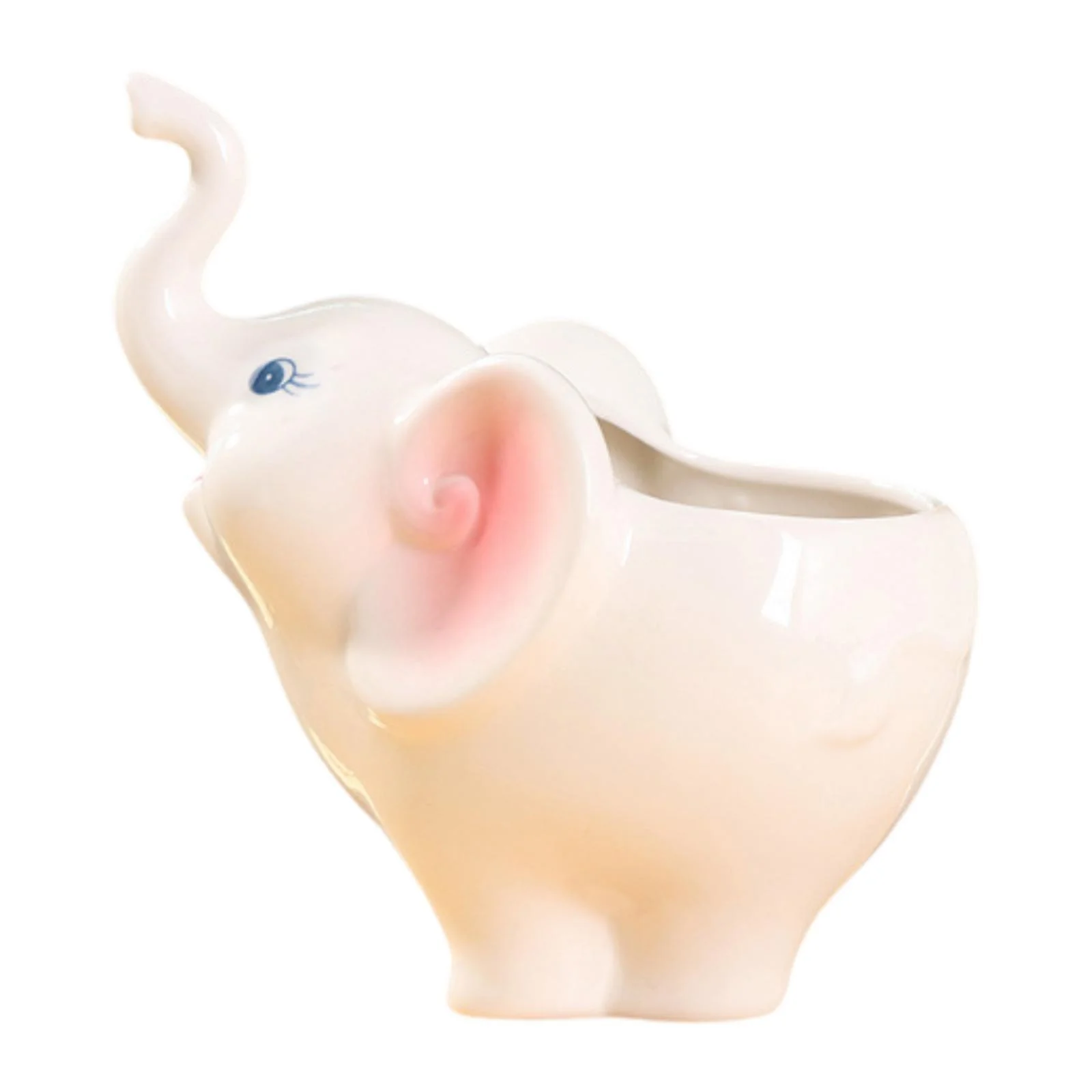 jicheng Flowerpot Special s Making Tool Elephant Shaped Plant Nursery Pot 15x10x16cm