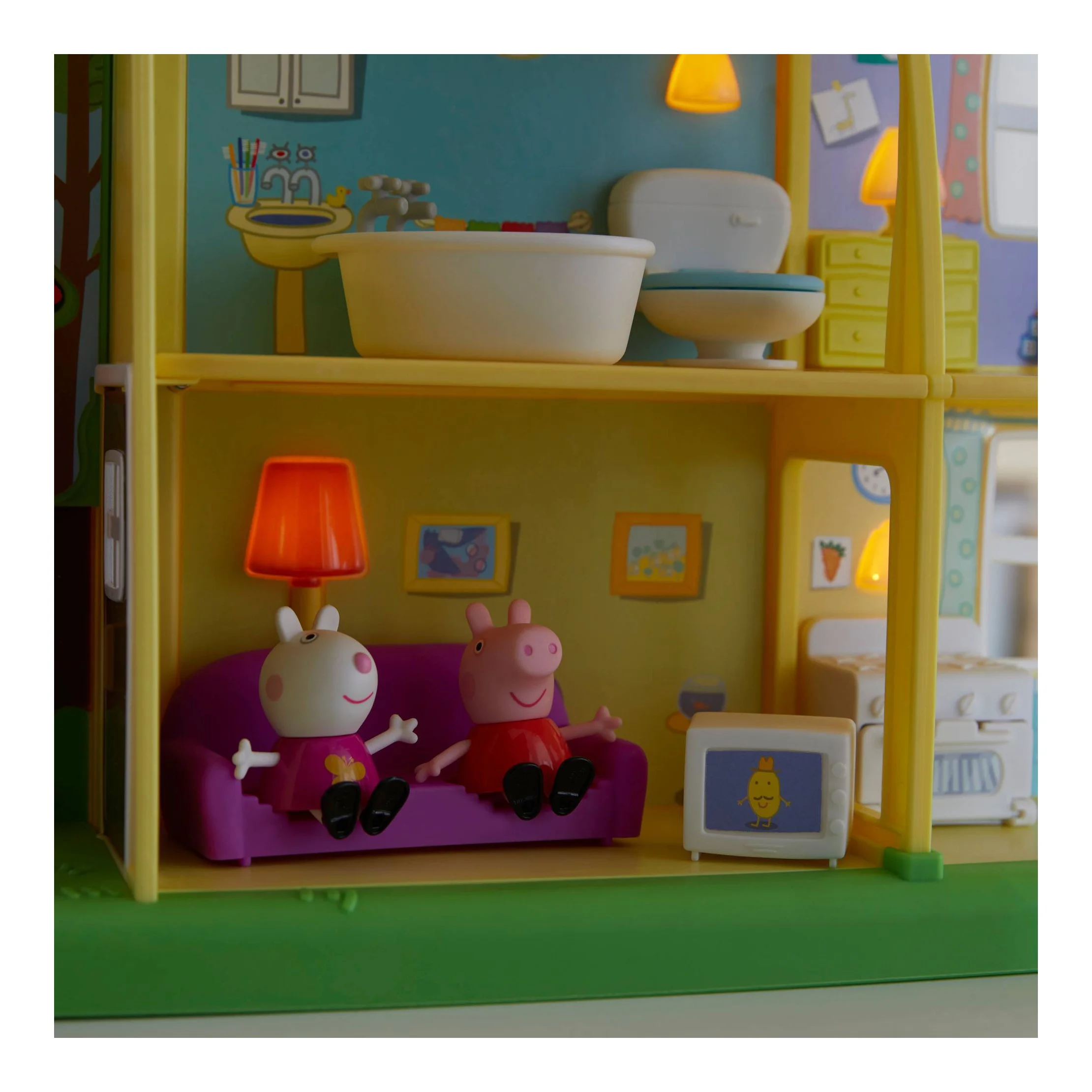 Peppa Pig Peppa's Playtime to Bedtime House Playset