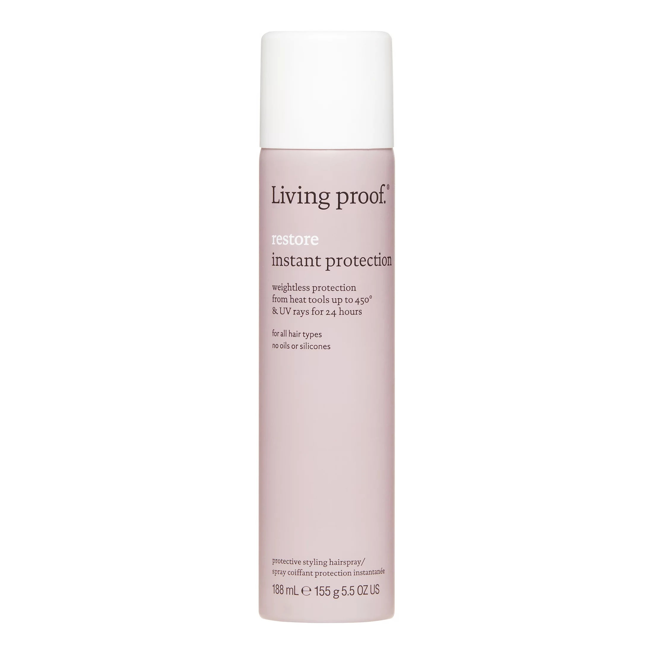 Living Proof Restore Shine Enhancing & Humidity Resistant Instant Protection Hairspray, 5.5 oz