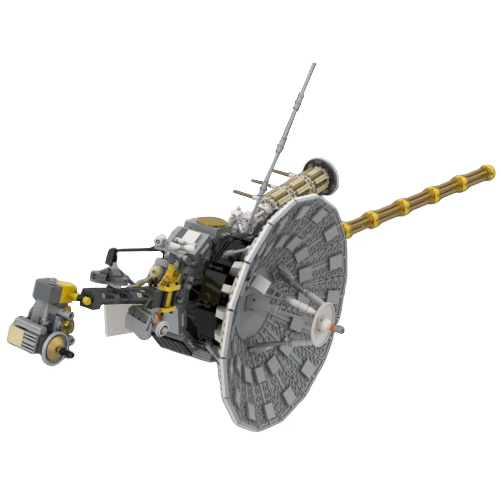 Space Probe Voyager 1-2(1:12) Spacecraft Building Model Kit Space Exploration Creator STEM Toy Gift for Boys and Girls