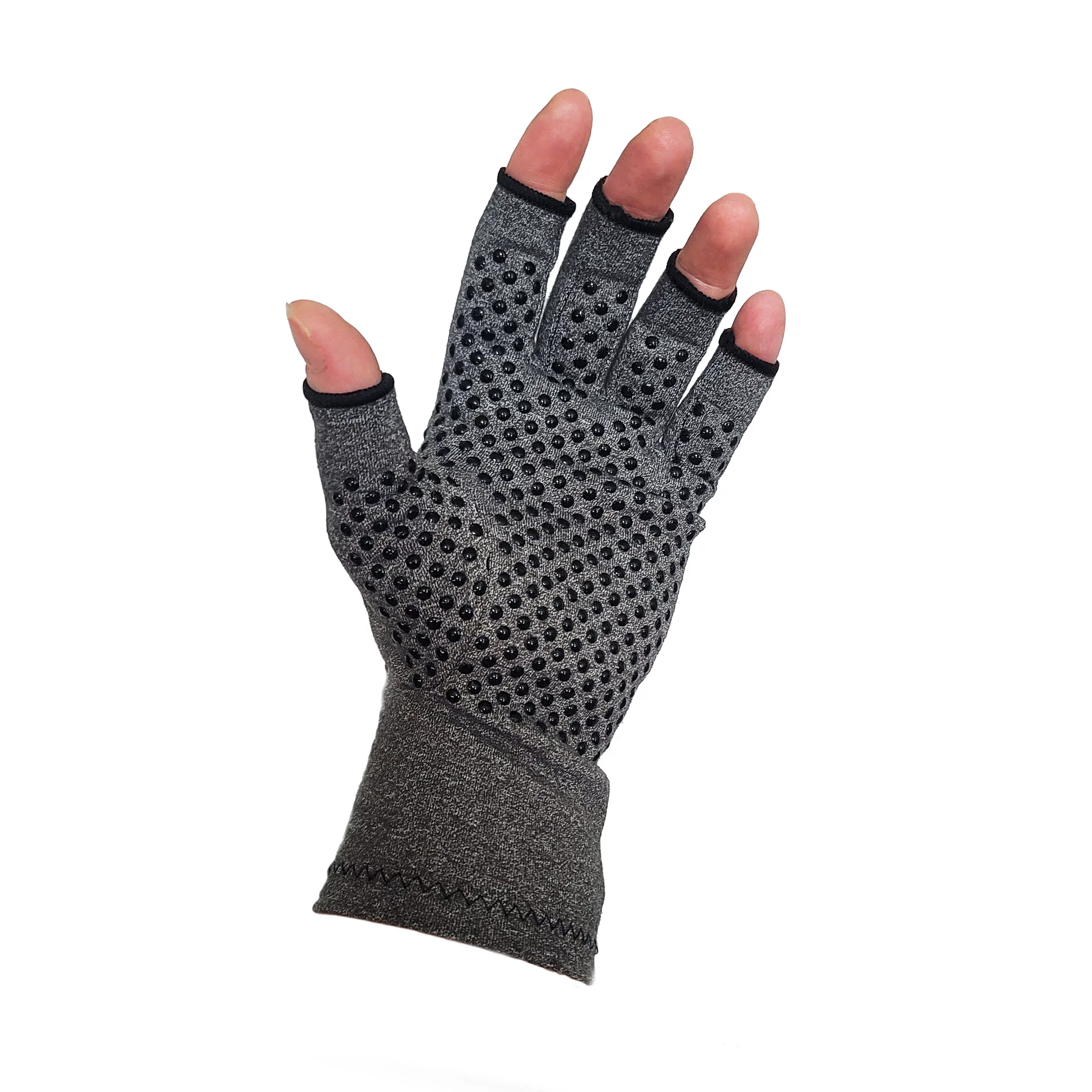 Handy Solutions Fingerless Compression Gloves for Arthritis - Size Medium
