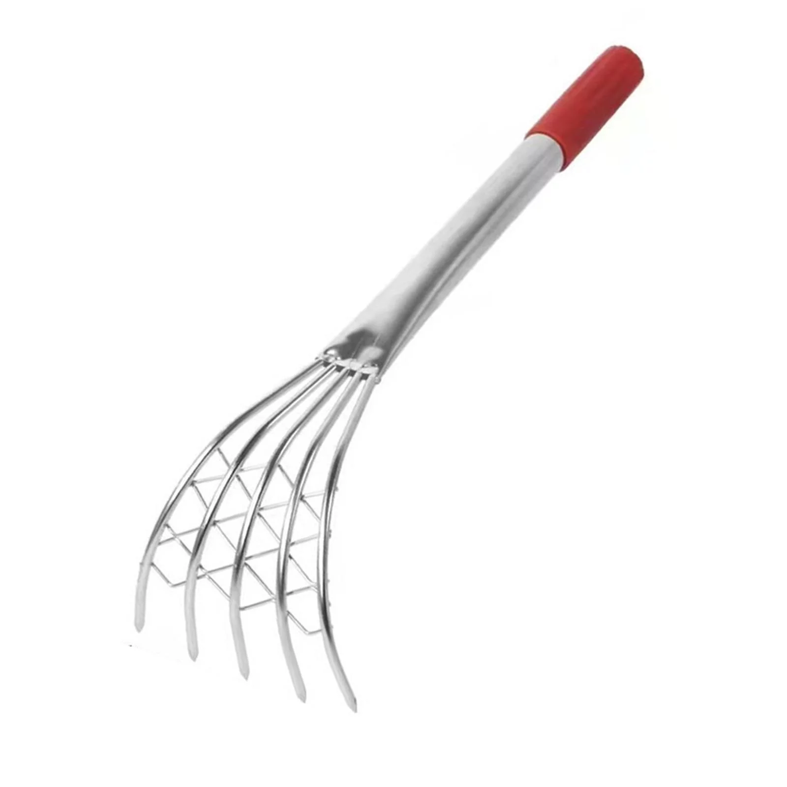 Claw Rake with Mesh Net Rake for Gardening Weeding Beach Clam Rakes 40cm