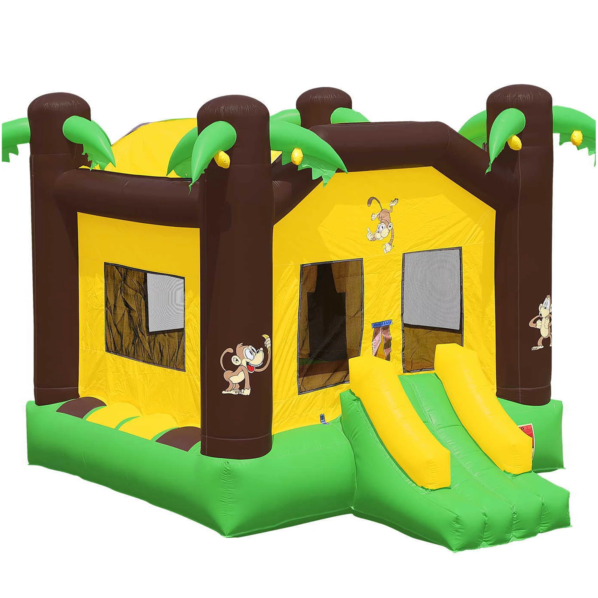 Inflatable HQ Commercial Grade Jungle Bounce House - 100% PVC with Blower