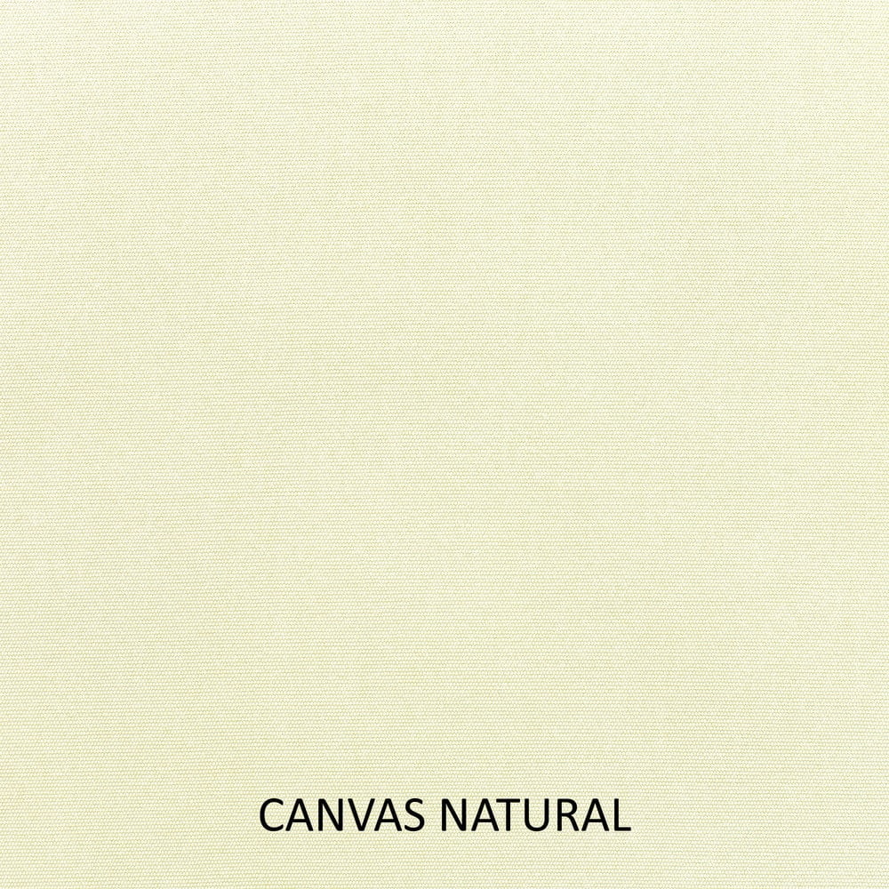 Humble and Haute  Sunbrella Canvas Natural, Canvas Jockey Red Corded Indoor/ Outdoor Chair Cushion 25 in W x 25 in D x 5 in H