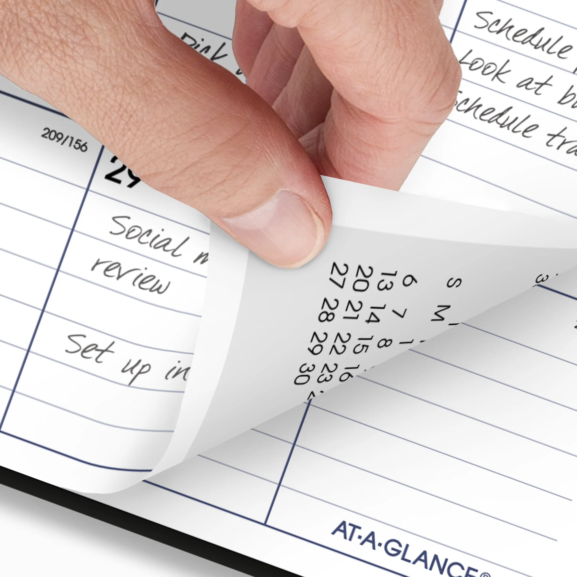 AT-A-GLANCE DayMinder Academic 2023-2024 Monthly Planner Black Large 8 x 12 -