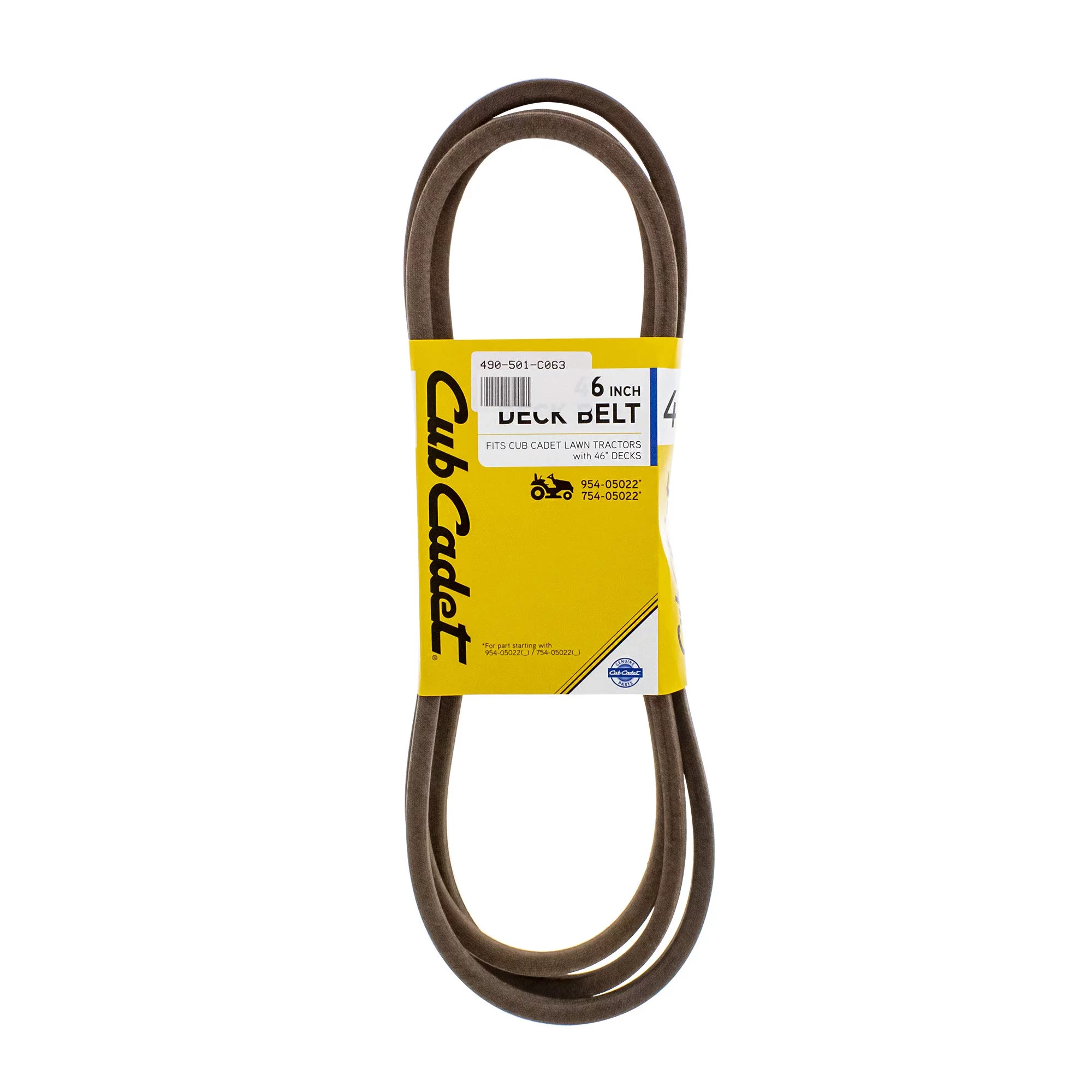 Cub Cadet Deck Drive Belt for Select 46 in. Riding Lawn Mowers OE# 954-05022