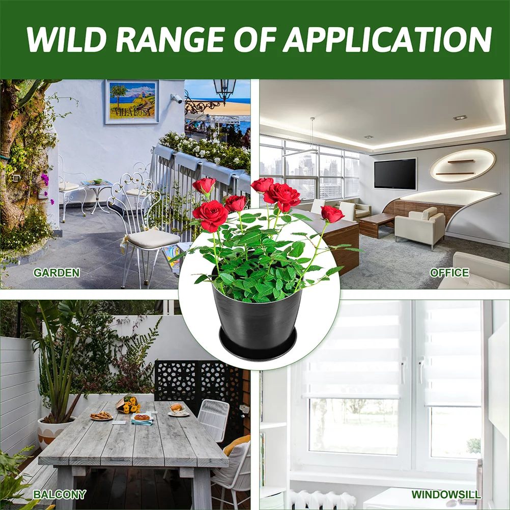 3 Sets Plant Pot Succulent Nursery Planting Pots Container Hydroponics Fibres