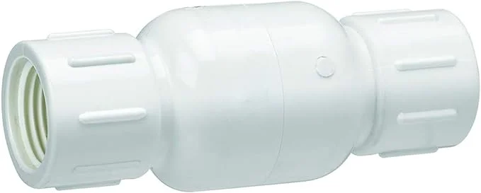 Homewerks VCKP40B5B In- Line Check Valve, x Female Thread PVC Schedule 40, 1-Inch
