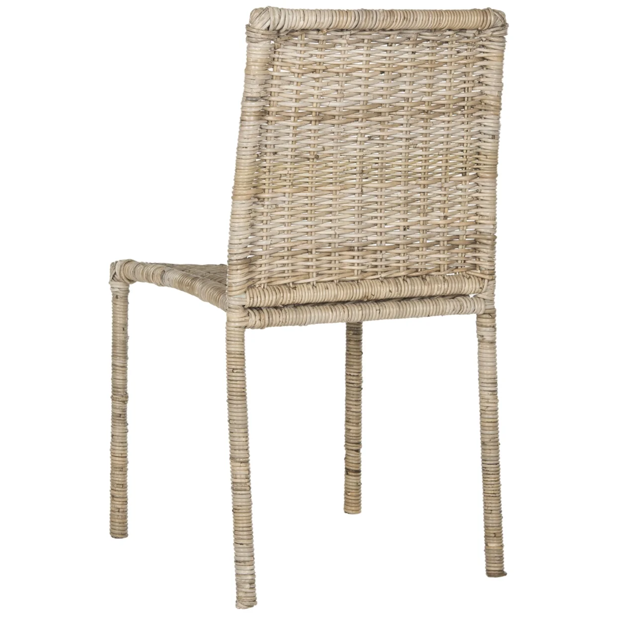 SAFAVIEH Makassar Side Chair Grey