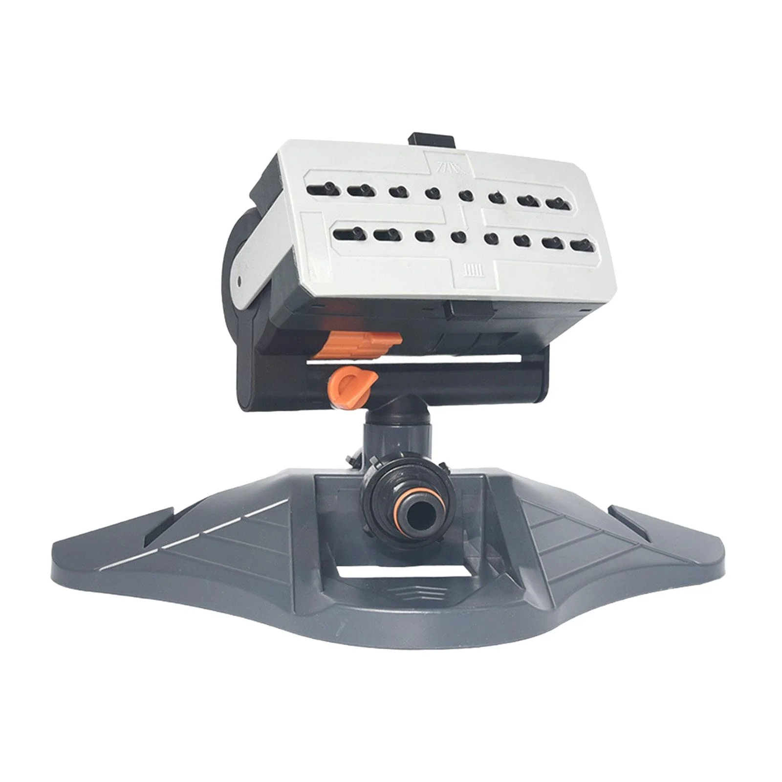 Miulika Mini Oscillating Sprinkler Sprayer Adjustable Adjustable Coverage Garden Lawn Sprinkler Swinging Sprinkler for Patio Backyard