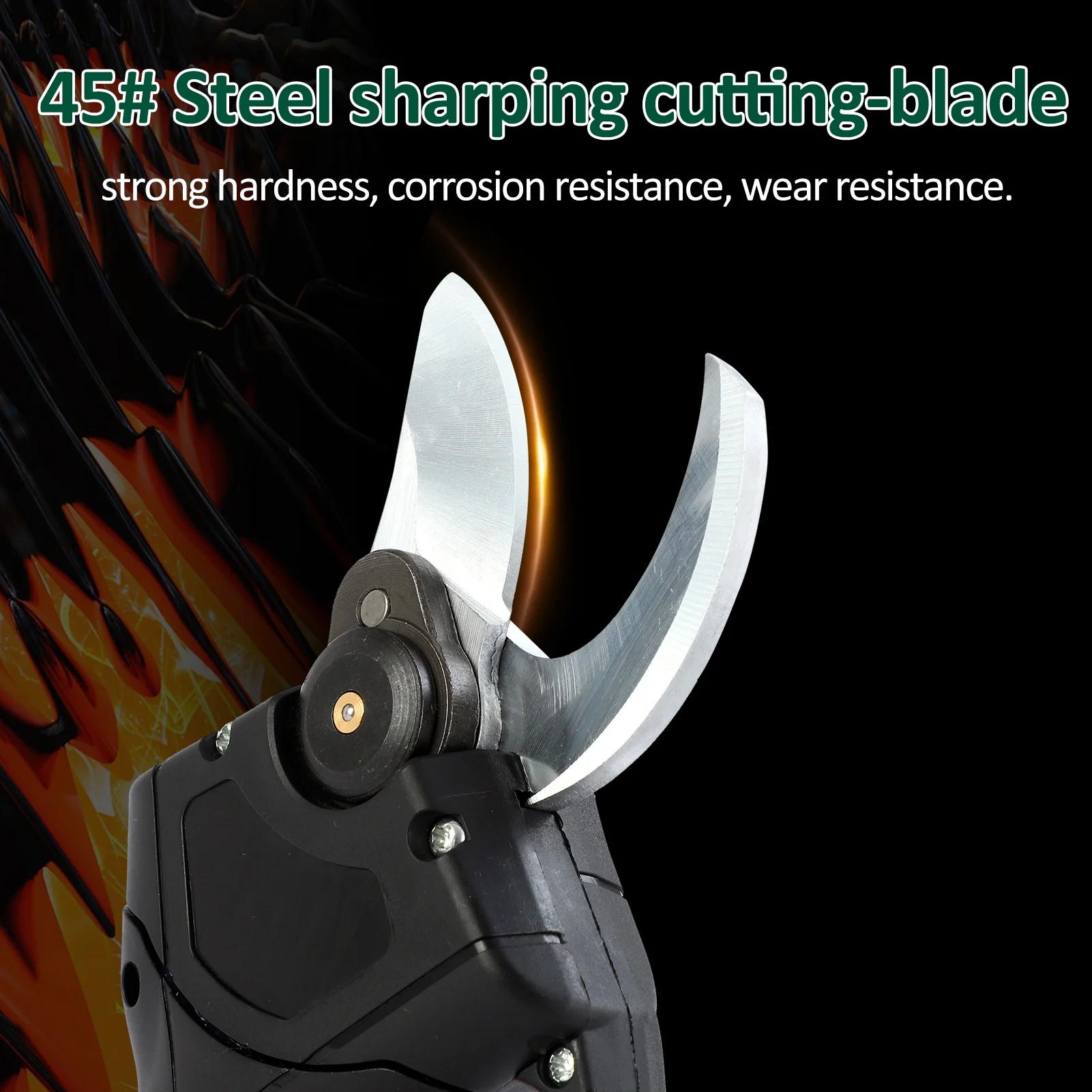 Shears,30mm Diameter With 2pcs 1500mah*5 Pruner 2pcs 1500mah*5 Batteries Buzhi Qisuo Pruner Heavy Duty Diameter Pruners Shears Eryue Shears Heavy Duty With