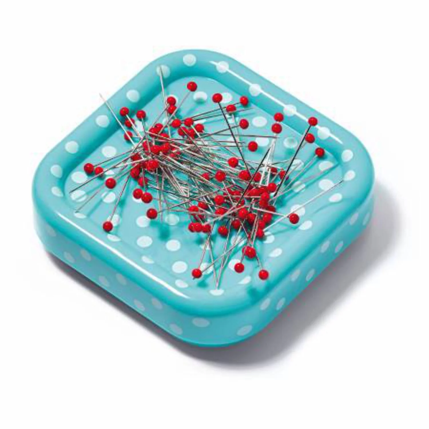 Prym Love Magnetic Pin Cushion & 100 Glass Head Pins
