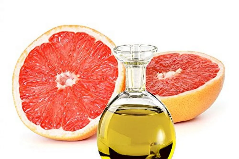 Premium Organic Grapefruit Seed Oil | 2oz Glass Bottle | Imported From Italy | 100% Pure | Carrier Oil | Cold Pressed