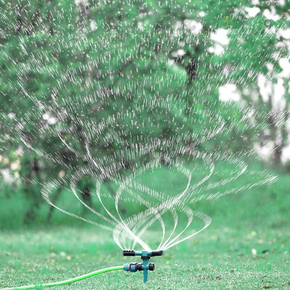 360 Degree Automatic Rotating Garden Water Sprinkler Sprayer Lawn Watering System Garden Sprinklers Irrigation Nozzle