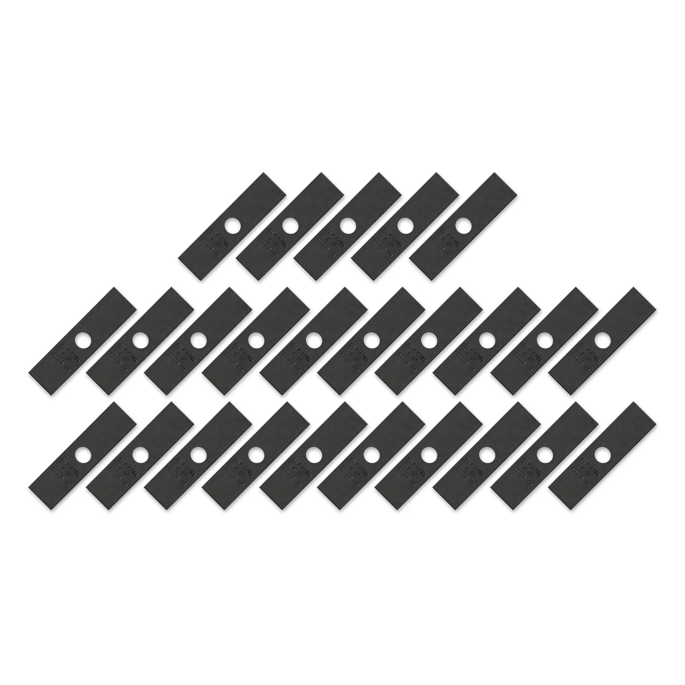 Terre Products, 25 Pack Heat Hardened Edger Blades, Compatible with Ryobi 613223, Echo 720-237-001, Stihl 4133-713-4101, Maruyama 216062, and Green Machine 237001